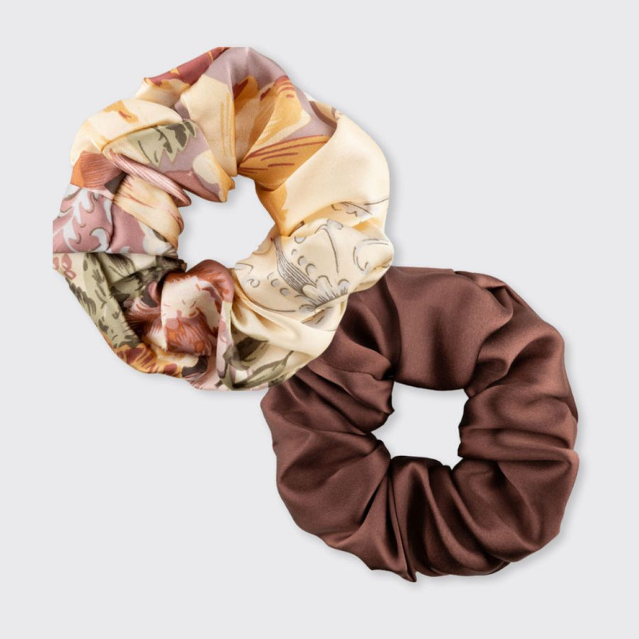 Maxi zīda matu gumijas (2 gab.)