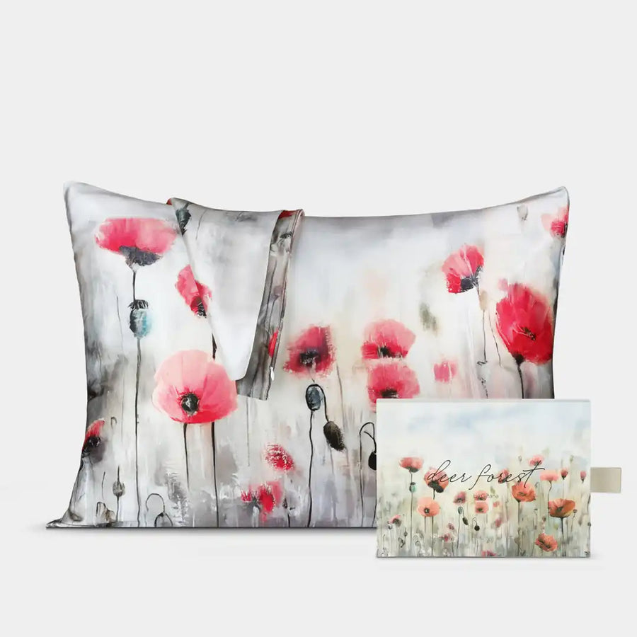 Deerforest dabīgā zīda spilvendrāna